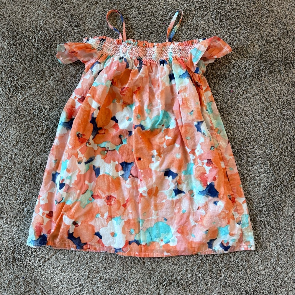 JANIE AND JACK Floral Dress size 7 - Picture 1 of 4